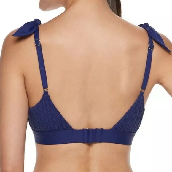 Tie -shoulder Crochet Lace Bralette BIKINI Top - Picture 4 of 5